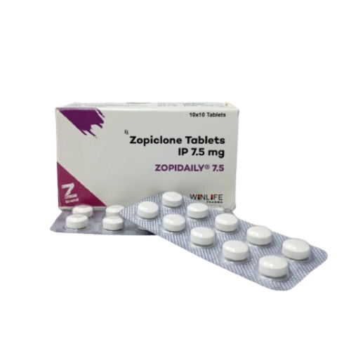 Zopiclone 7.5 mg (Zopidaily)